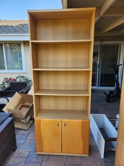 Wooden Bookshelf