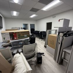 Office Cubicles/ Chairs/Monitors