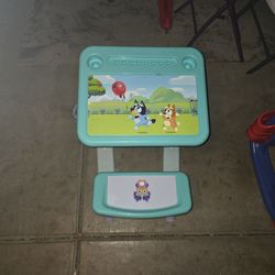 Bluey kids desk