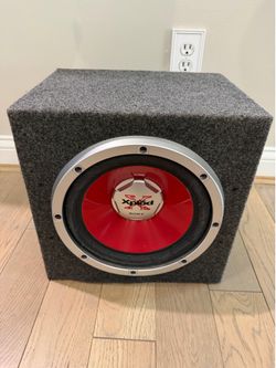 Sony 10” Xplod Auto Subwoofer with Enclosure in great shape!