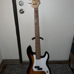 Crescent bass Guitar “Sunburst”