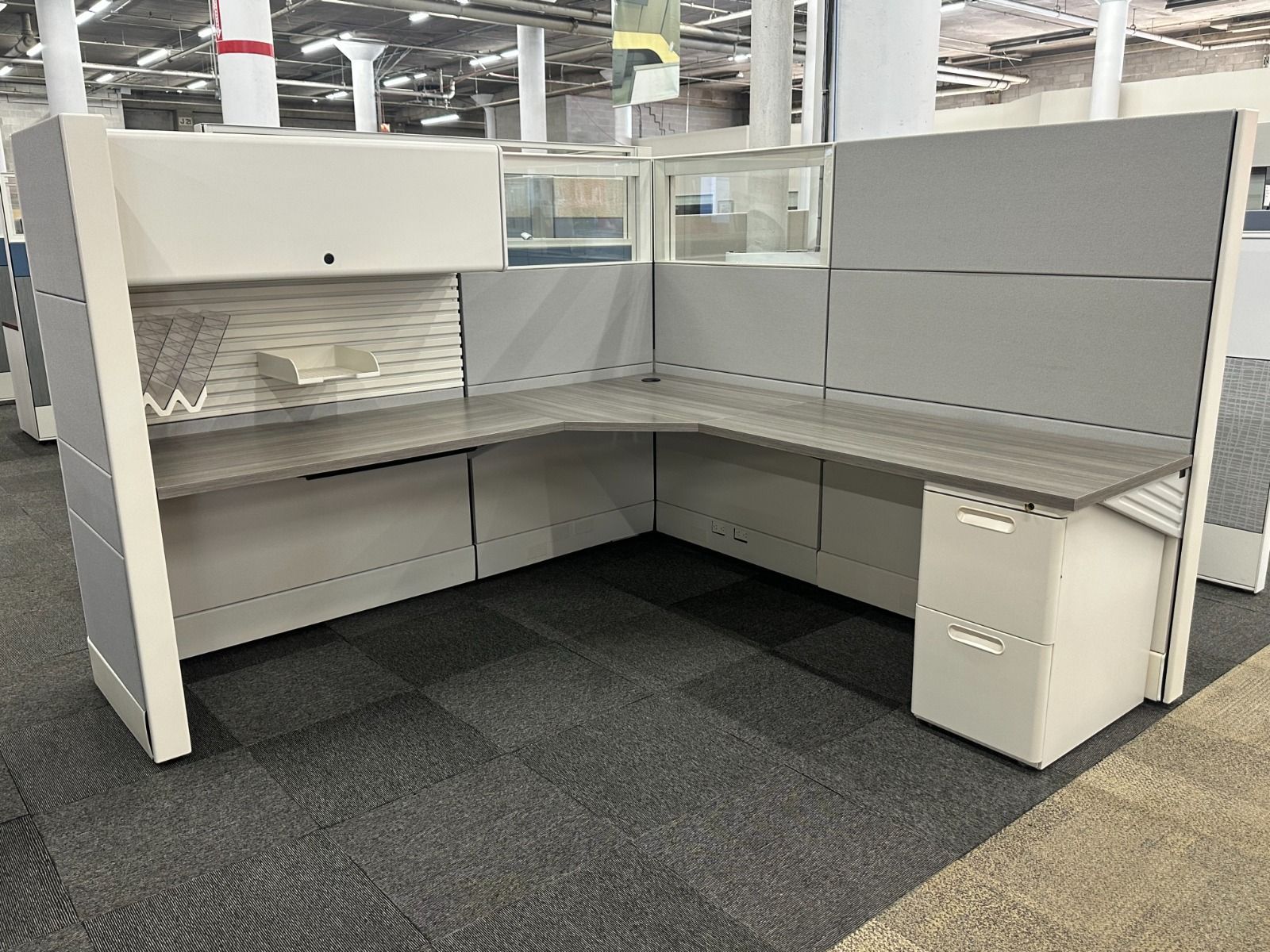 Herman Miller Ethospace Cubicle (7’D x 7’W x 62”H)