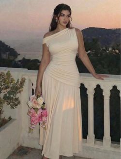 Apricot Formal Women SHIEN Dress