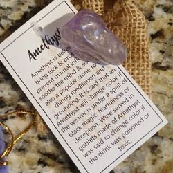 Meditation Amethyst Stone 