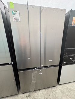 Samsung Bespoke French Door Refrigerator in Stainless Steel 🎃
