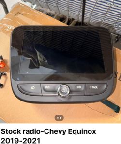 Stock radio-Chevy Equinox 2019-2021