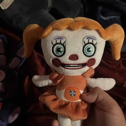 Bootleg circus baby plush