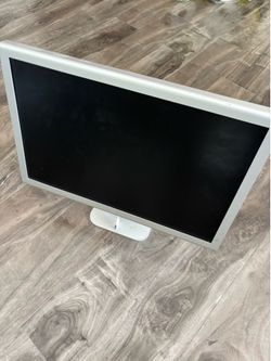 20 inch Apple monitor.
