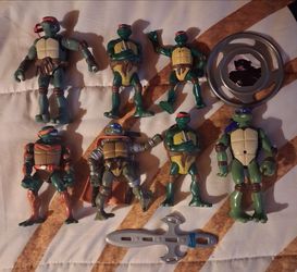 TMNT Action Figure Lot of 7