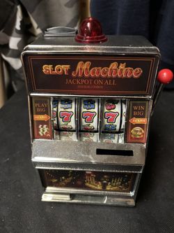 Novelty Slot Machine/Coin Bank