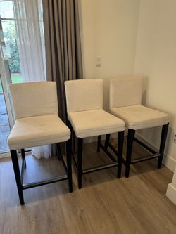 3 Ikea Bar Stools