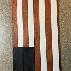 American Flag Wooden - Handmade 