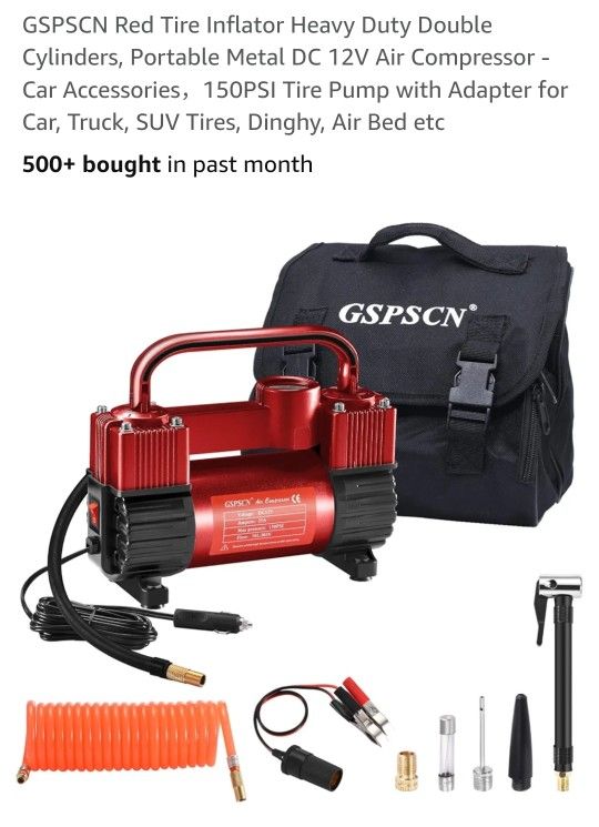 GSPSCN Heavy Duty Tire Inflator