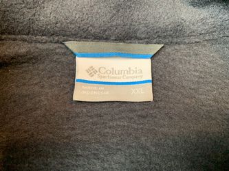 Columbia Fleece Vest Gray Size XXL Tall And Big Thumbnail