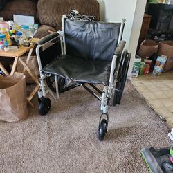 Heavy Duty BariaTric Wheelchair 24" Seat - Heavy Duty - $380.00 Model - Like New