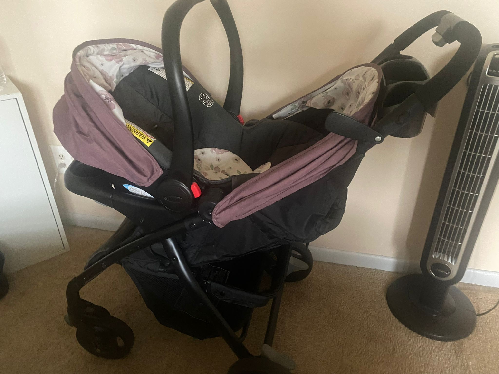 Baby stroller and car seat