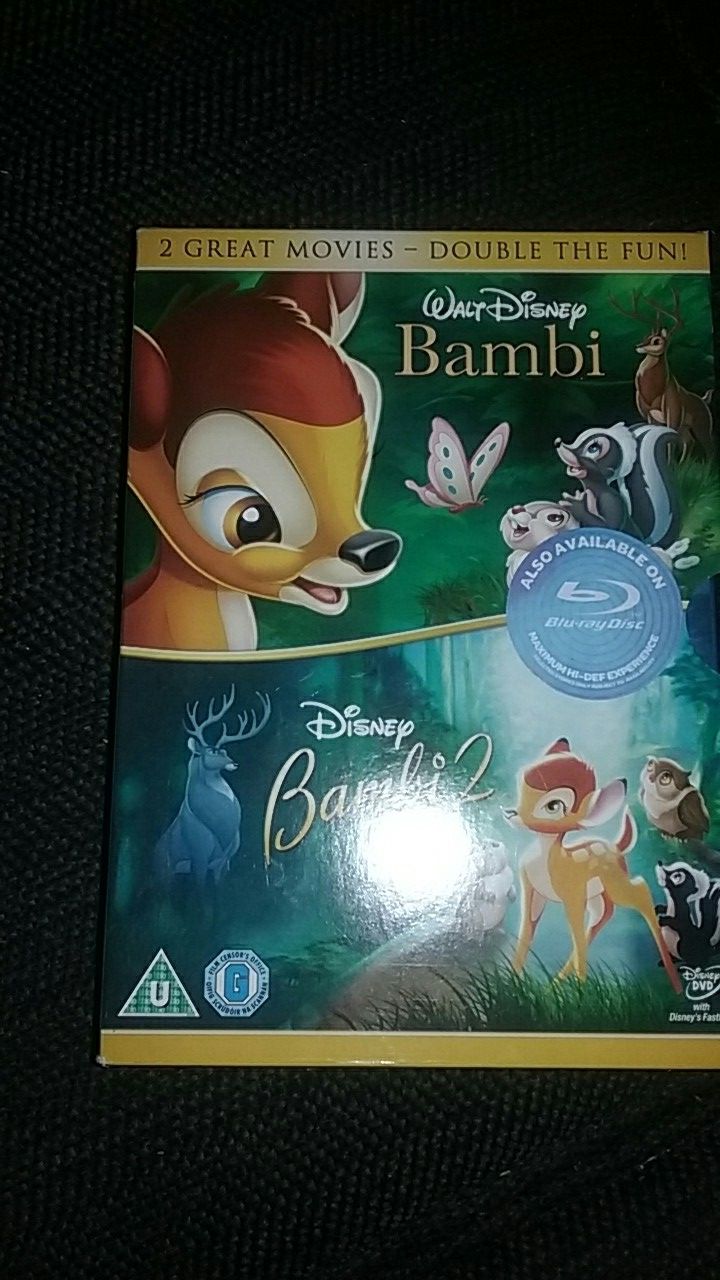 Disney dvd bambi