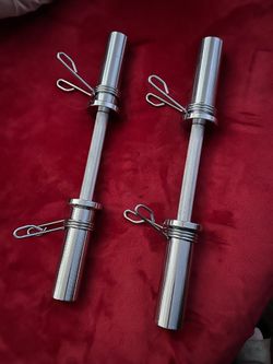 STOZM 20” Olympic Dumbbell Handles – Chrome