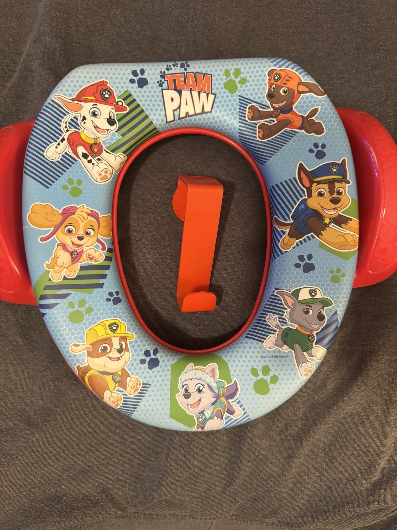 Paw team potty seat
