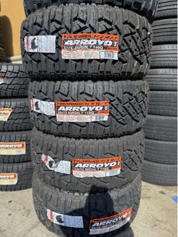 33x12.50r20 ARROYO RTX 4 NEW TIRES INSTALLED ✅ INSTALADAS ✅