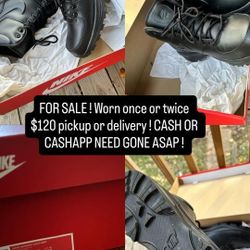 Men's Nike Boots Size 12
