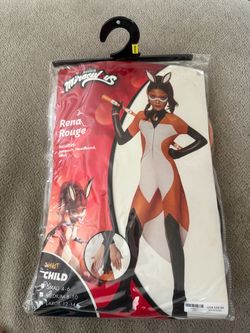 Miraculous Rena Rouge Child Costume Medium 8-10