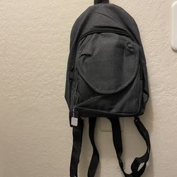 Mini Grey Backpack - New