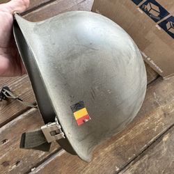 1978 Belgium Army Helmet 