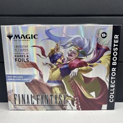 Magic: The Gathering Final Fantasy Collector Booster Pack Omega Box NEW English