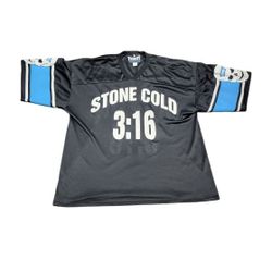Vintage Trinity WWF Stone Cold Steve Austin 3:16 Hockey Jersey Size XL