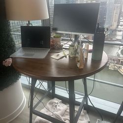 World Market Bistro Table, Solid Wood 