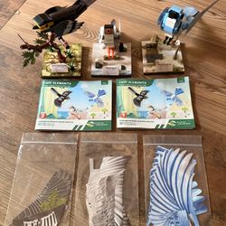 CaDA Elements - Endangered Birds of North America (C71025W) - Paper + Brick Construction Set
