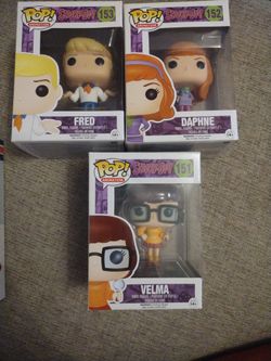 Scooby Doo Funko Pops "FRED"