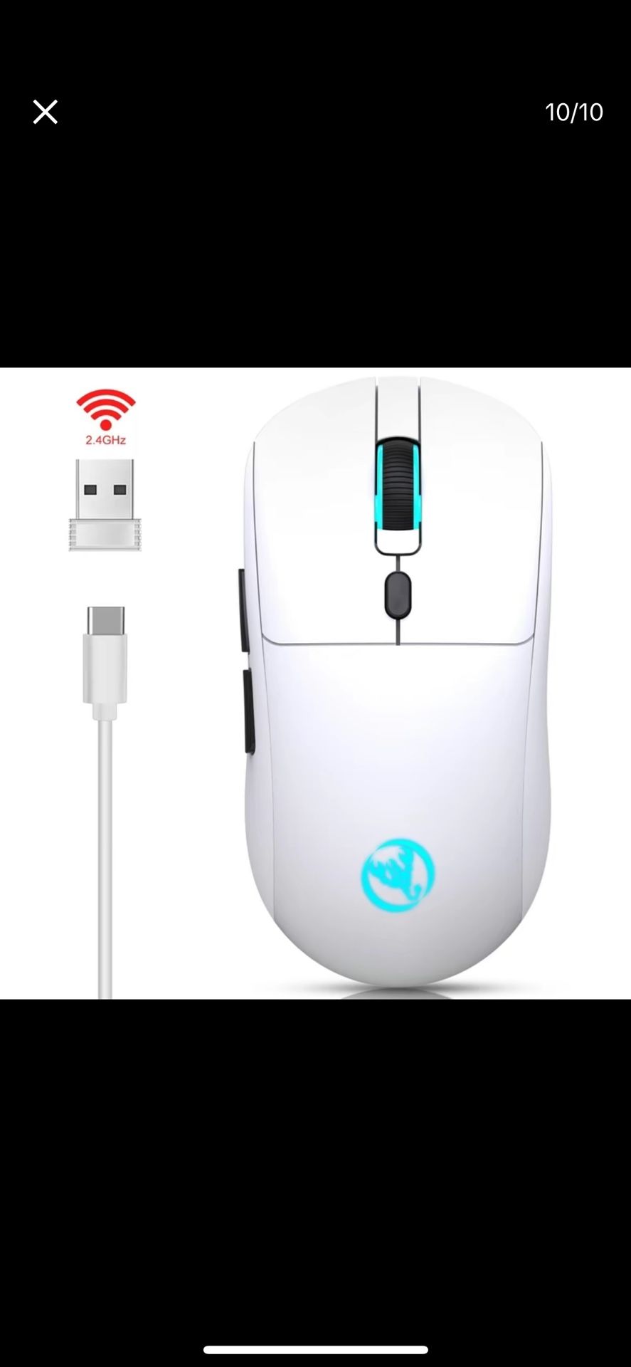 Hxsj T20 Wireless Gaming Mouse Rgb