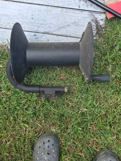 Pressure cleaner hose reel