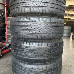 Set Of 215/55/17 Michelin Tires