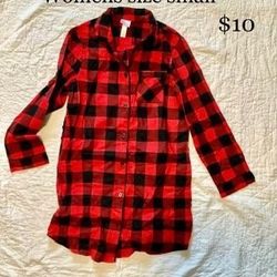 Women’s Flannel Nightgown Small