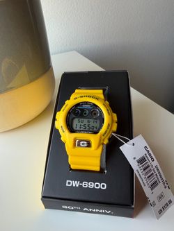 CASIO G-SHOCK 30th Anniversary DW-6900TR-9JR Yellow Diver 200m NEW