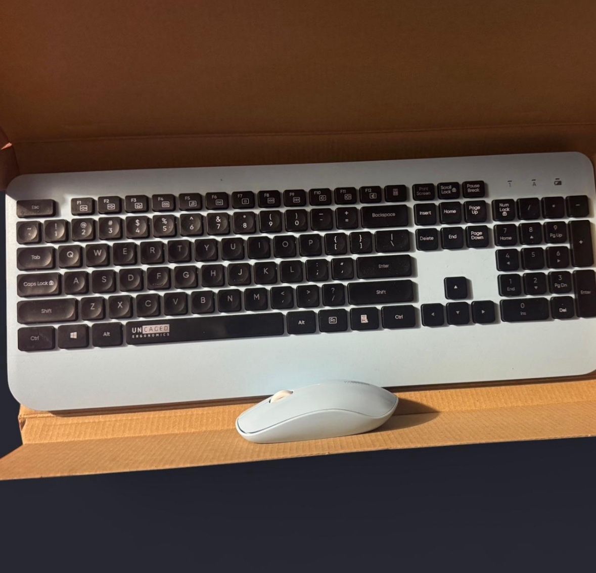 WorkEZ Wireless Keyboard and Wireless Mouse