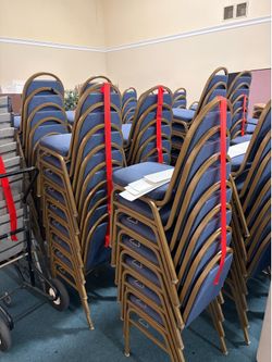 50+ Church / Banquet Chairs – $2 Each