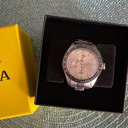 Invicta Men's 48858 Aviator Quartz VH67 Silver Dial Watch