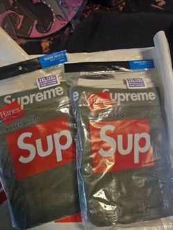 Supreme x Hanes boxer briefs size XXL color Olive
