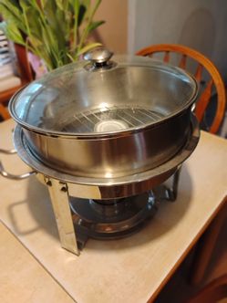 Round chafing dish