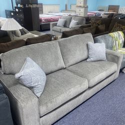 New Sofa Grey Soft Touch ❣️ FINANCE AVAILABLE, ASK FOR DISCOUNT