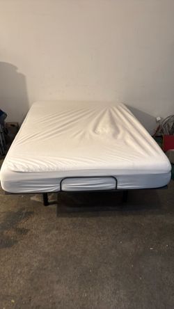 Bed and bed frame.