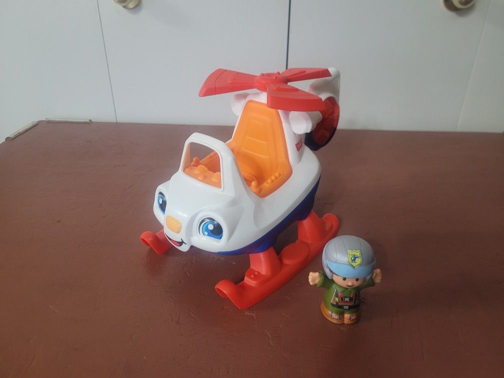Fisher Price Little People Helicopter