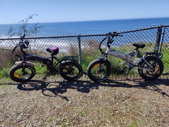 Ebikes 750w eahora, folding fat tire 35mph