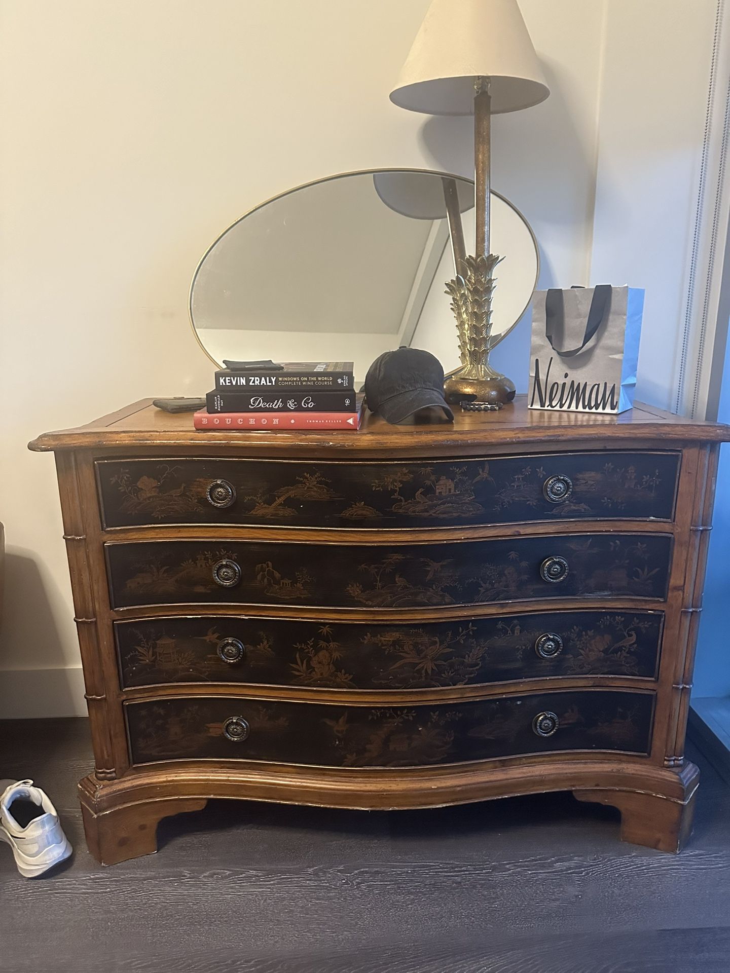 Vintage Hand Painted Dresser