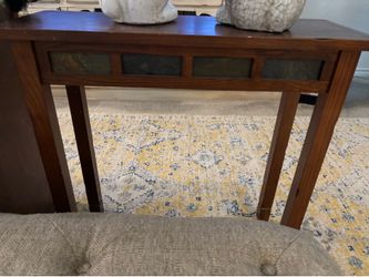 Wooden End Table 20$