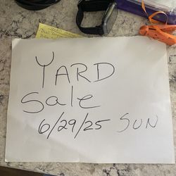 Yard Sale 